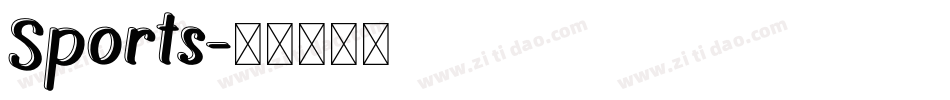 Sports字体转换
