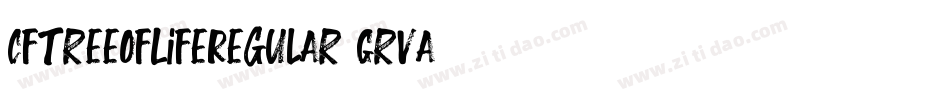 CfTreeOfLifeRegular-GrVa字体转换