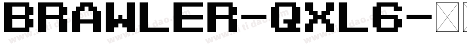 Brawler-qXl6字体转换