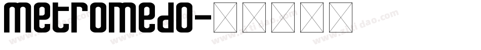 Metromedo字体转换