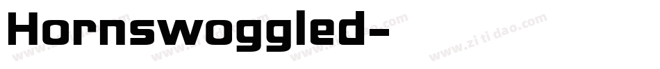 Hornswoggled字体转换