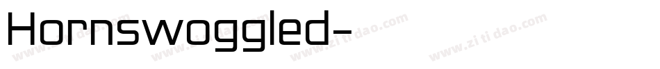 Hornswoggled字体转换
