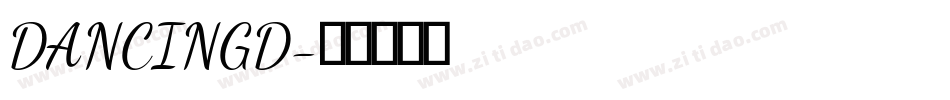 DANCINGD字体转换