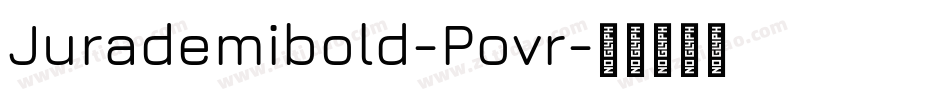 Jurademibold-Povr字体转换