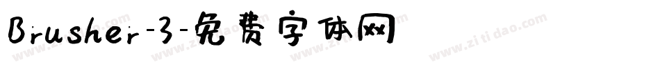 Brusher-3字体转换