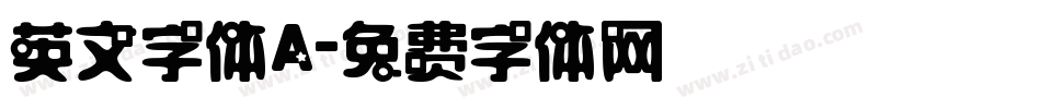 英文字体A字体转换