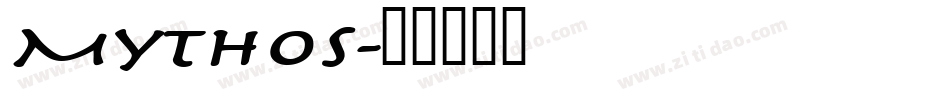 Mythos字体转换