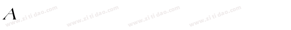 Agate-Normal-Italic字体转换