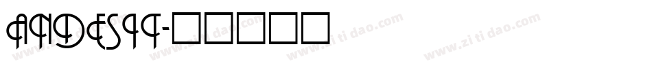 ANDESIT字体转换