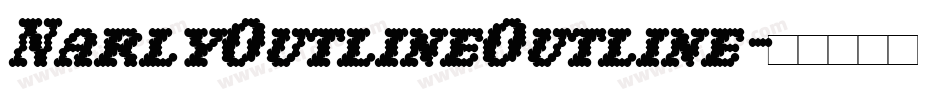 NarlyOutlineOutline字体转换
