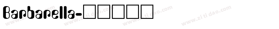 Barbarella字体转换