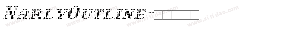 NarlyOutline字体转换