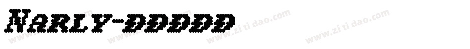 Narly字体转换