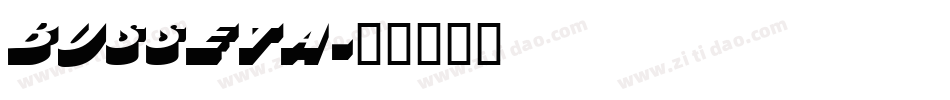 BUSSETA字体转换