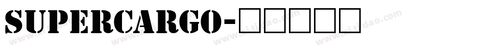 supercargo字体转换