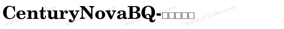 CenturyNovaBQ字体转换
