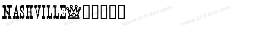 Nashville字体转换