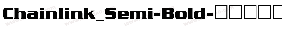 Chainlink_Semi-Bold字体转换