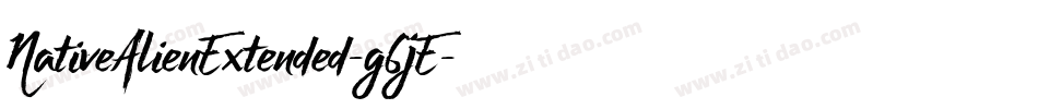 NativeAlienExtended-g6jE字体转换