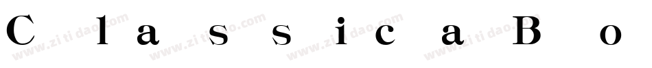 ClassicaBold-zgpl字体转换