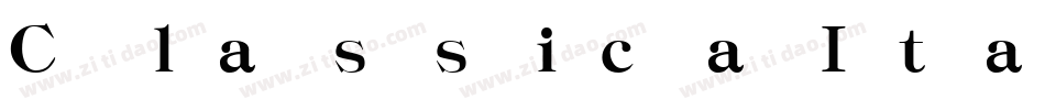 ClassicaItalic.fog字体转换