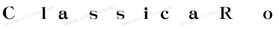 ClassicaRoman.fog字体转换