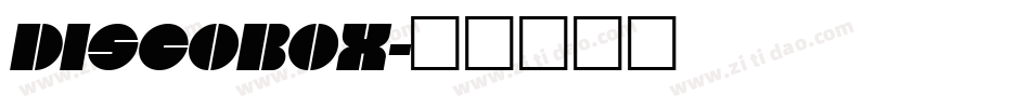 DISCOBOX字体转换