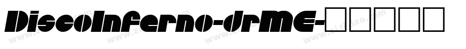 DiscoInferno-drME字体转换