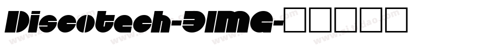 Discotech-3lMG字体转换