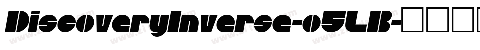 DiscoveryInverse-o5LB字体转换