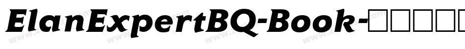 ElanExpertBQ-Book字体转换