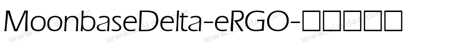 MoonbaseDelta-eRGO字体转换