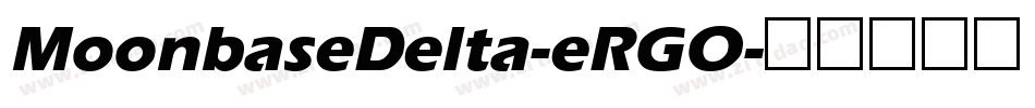 MoonbaseDelta-eRGO字体转换