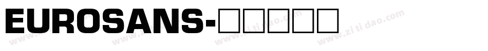 EUROSANS字体转换