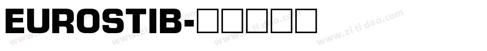EUROSTIB字体转换