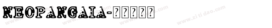 NeoPangaia字体转换