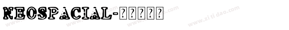 NeoSpacial字体转换
