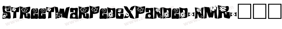 StreetWarpedExpanded-nMR字体转换