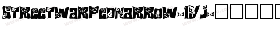 StreetWarpedNarrow-1yj字体转换