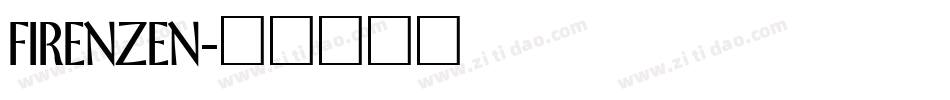 FIRENZEN字体转换