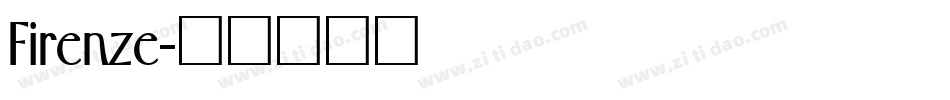 Firenze字体转换