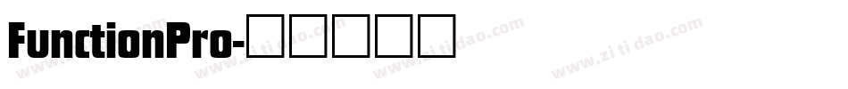 FunctionPro字体转换