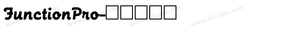 FunctionPro字体转换