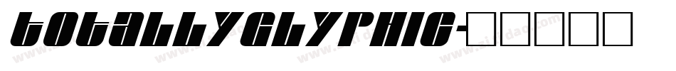 TotallyGlyphic字体转换