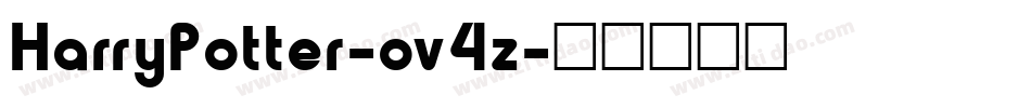 HarryPotter-ov4z字体转换
