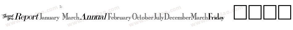 AbcHeadlines字体转换
