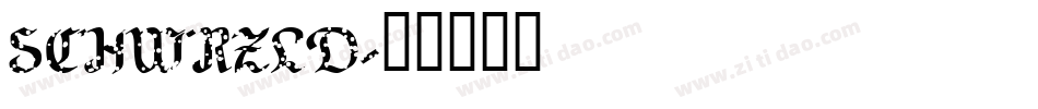 SCHWRZLD字体转换