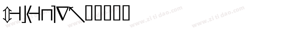 machauer字体转换