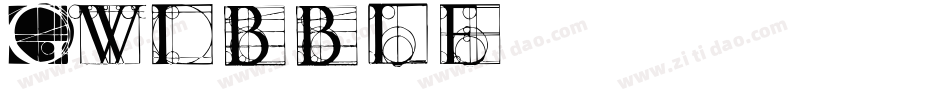 Gwibble字体转换