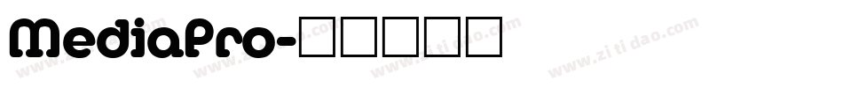 MediaPro字体转换